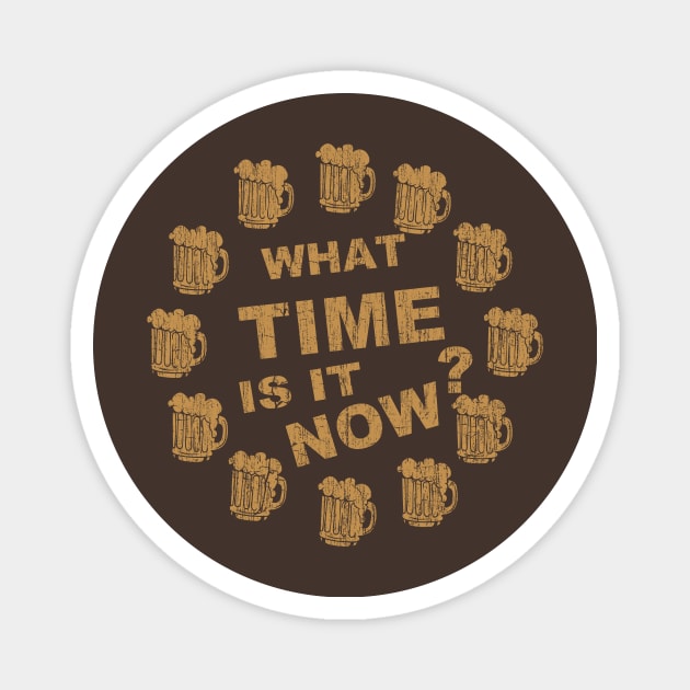 What Time Is IT Now Magnet by vender